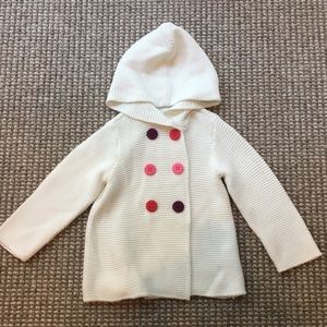 NWOT First Impressions double-breasted sweater